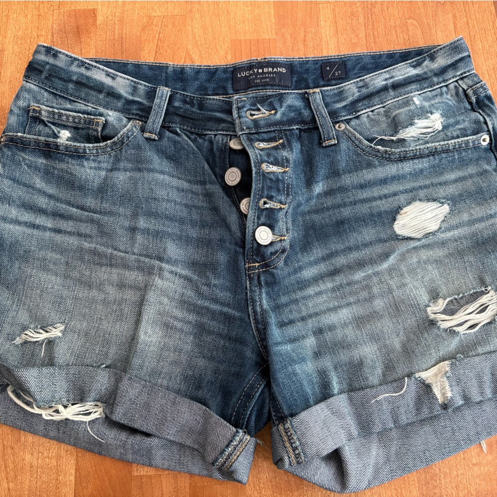 Lucky Brand Blue Denim Shorts